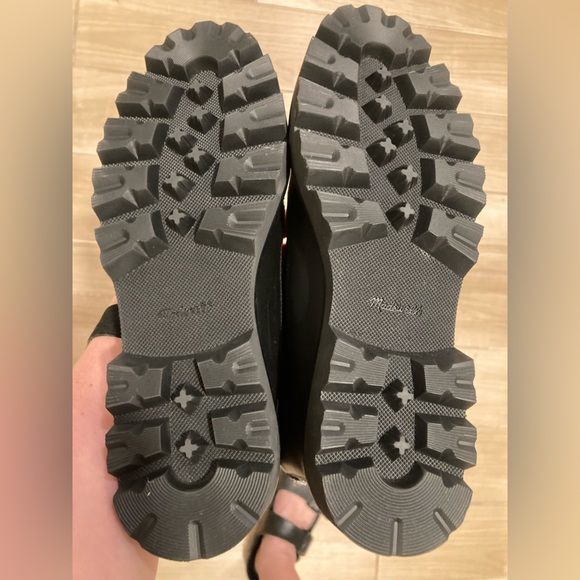 Madewell Citywalk Lugsole Lace-Up Boot, leather, black, 8.5, NWOT - Picture 8 of 8